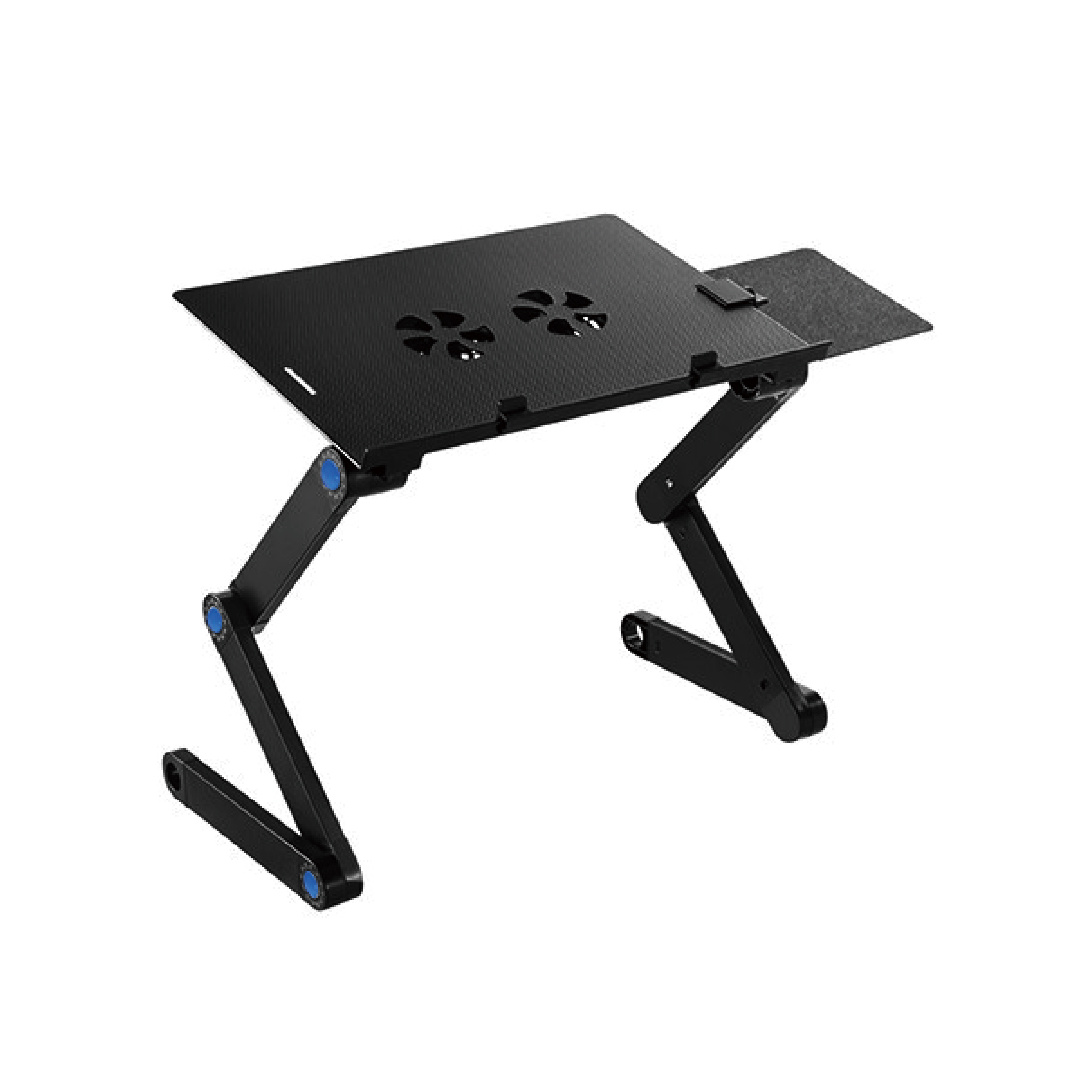 Laptop Desk with mouse pad side mount & cooling fan