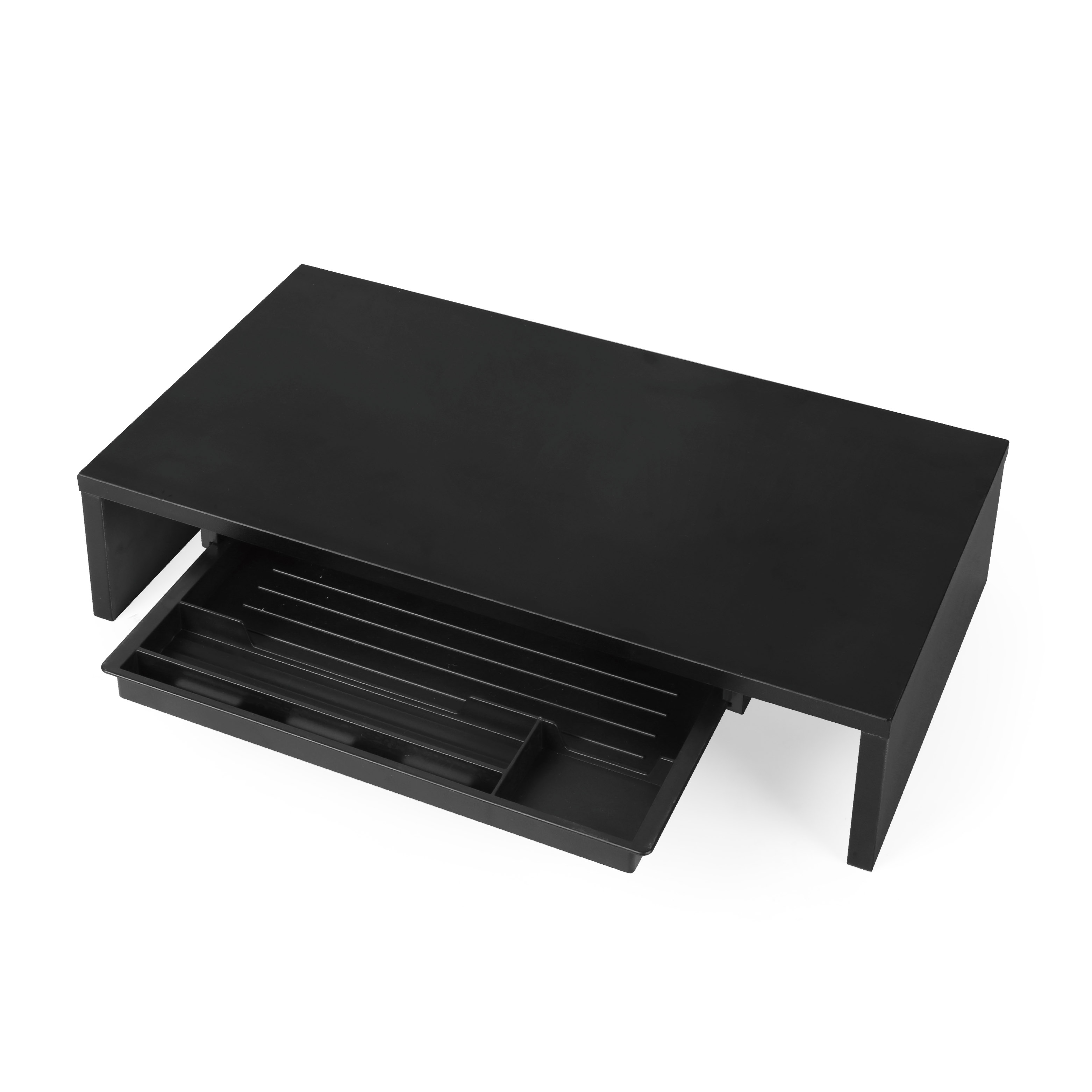 Particle Board Monitor Stand with Drawer