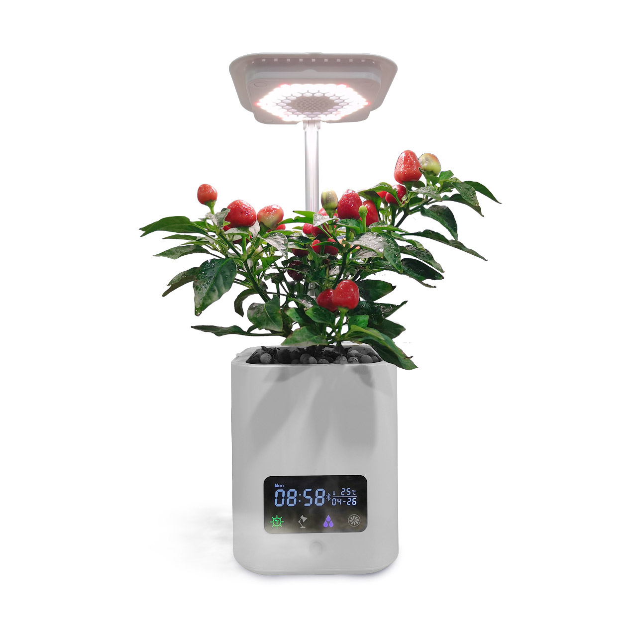 Bluetooth Speaker Flowerpot Lamp