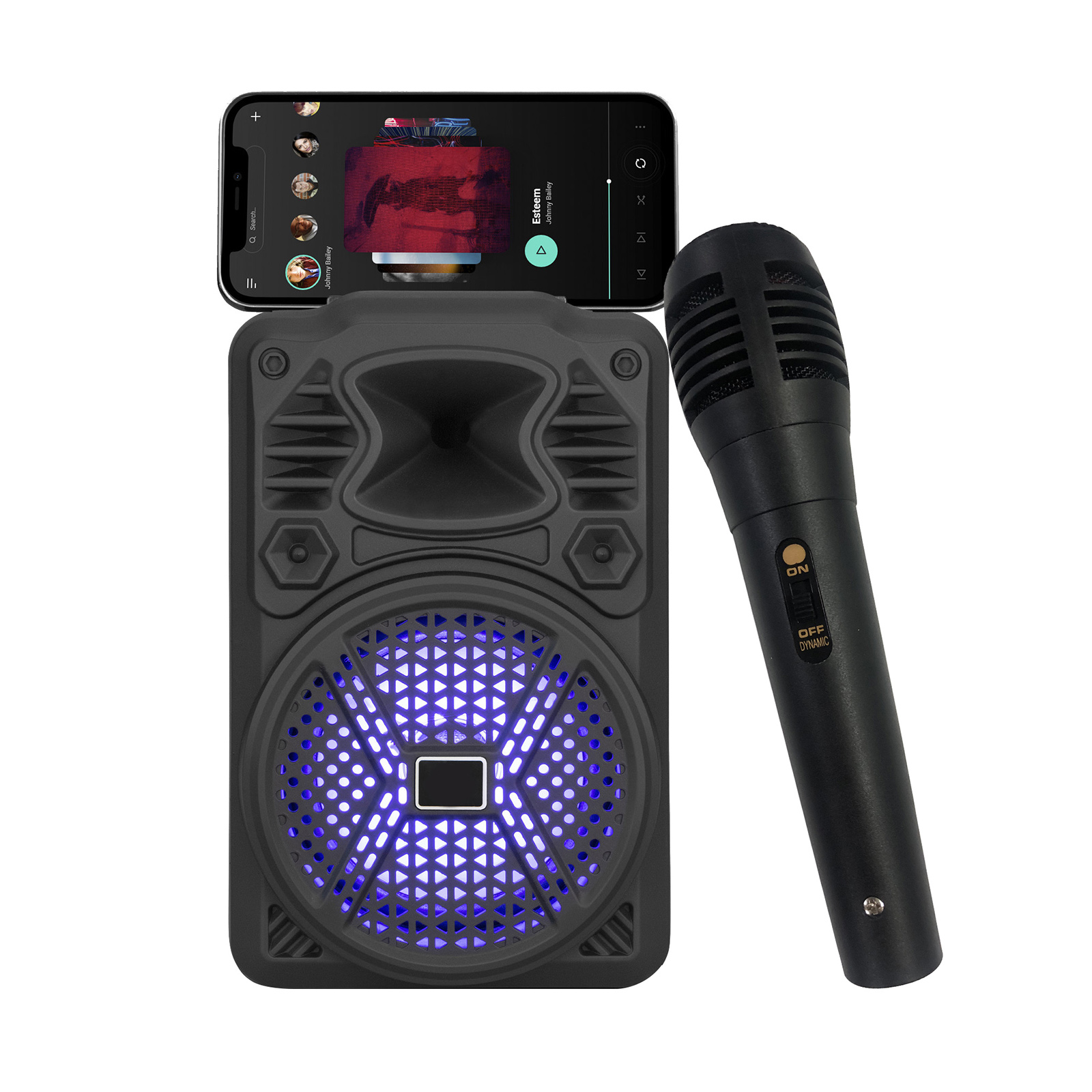 Karaoke Bluetooth Speaker with Microphone