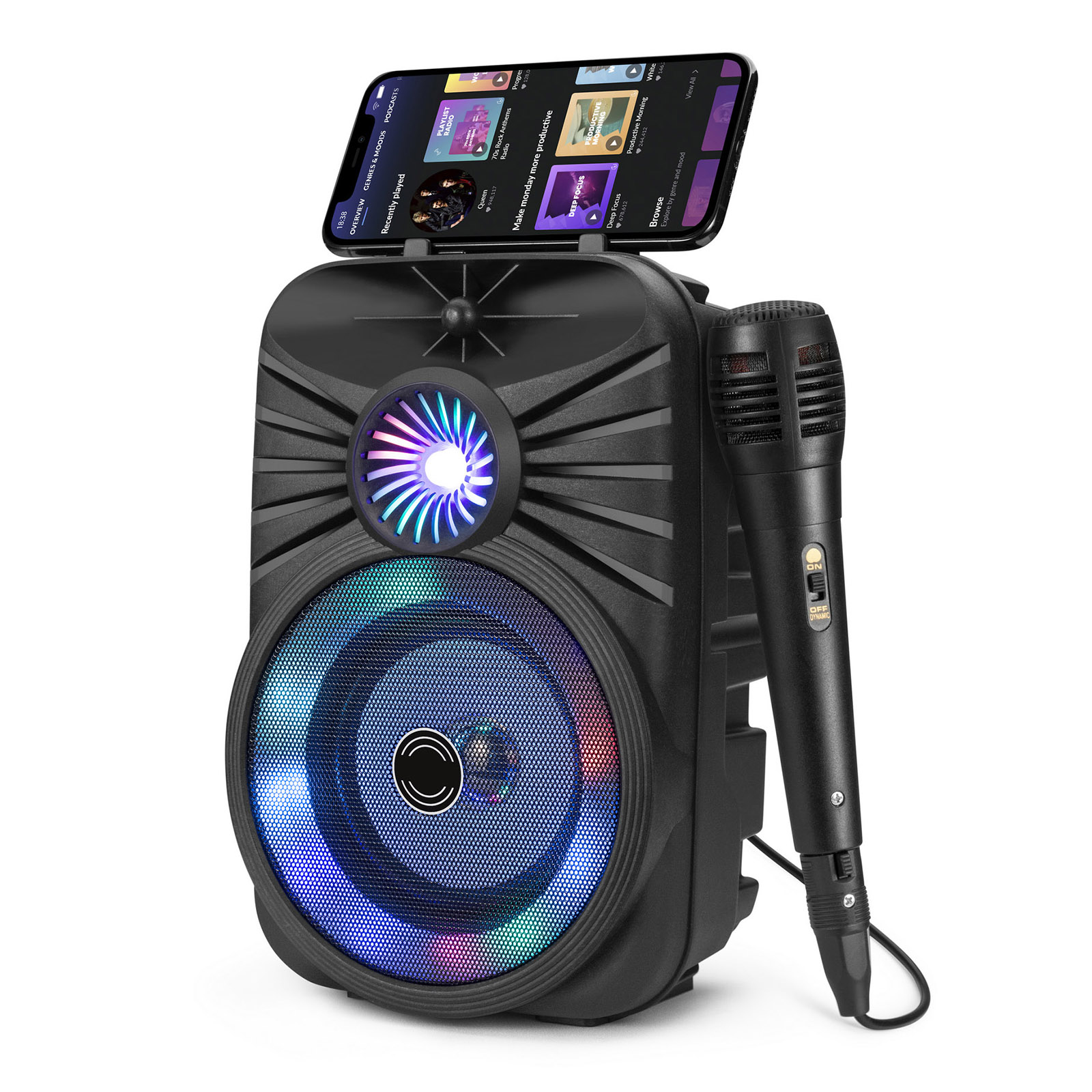 Karaoke Bluetooth Speaker with Microphone