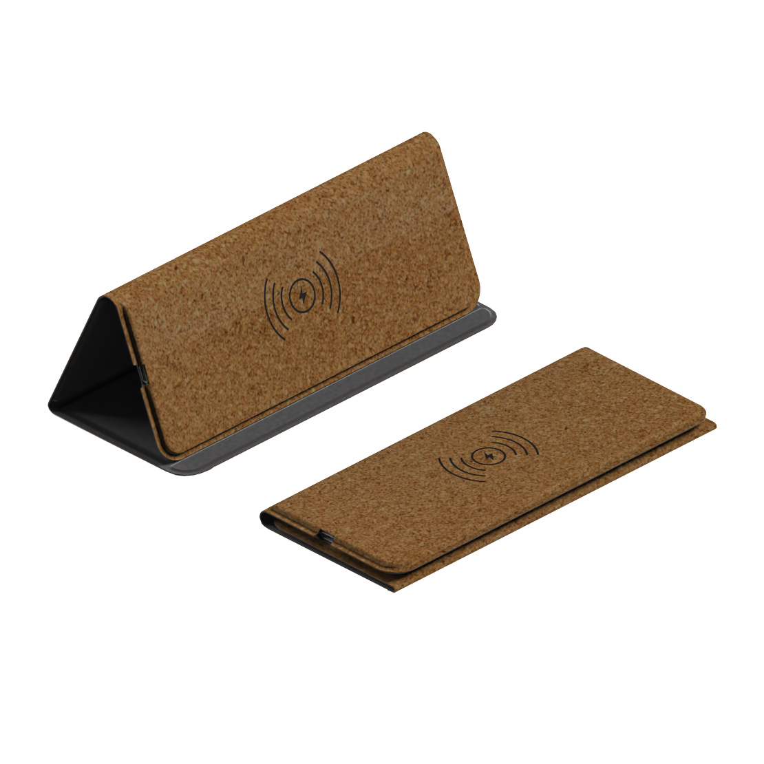 Foldable Cork Wireless Charger Pad