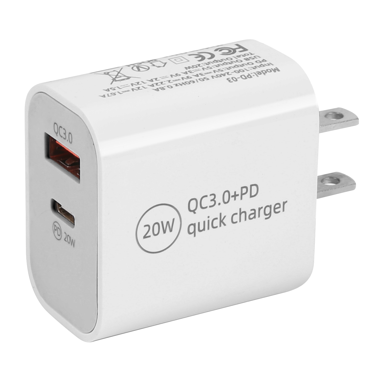 20W A+C WALL CHARGER