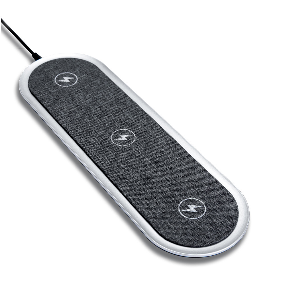 Triple Fast Wireless Charger Pad