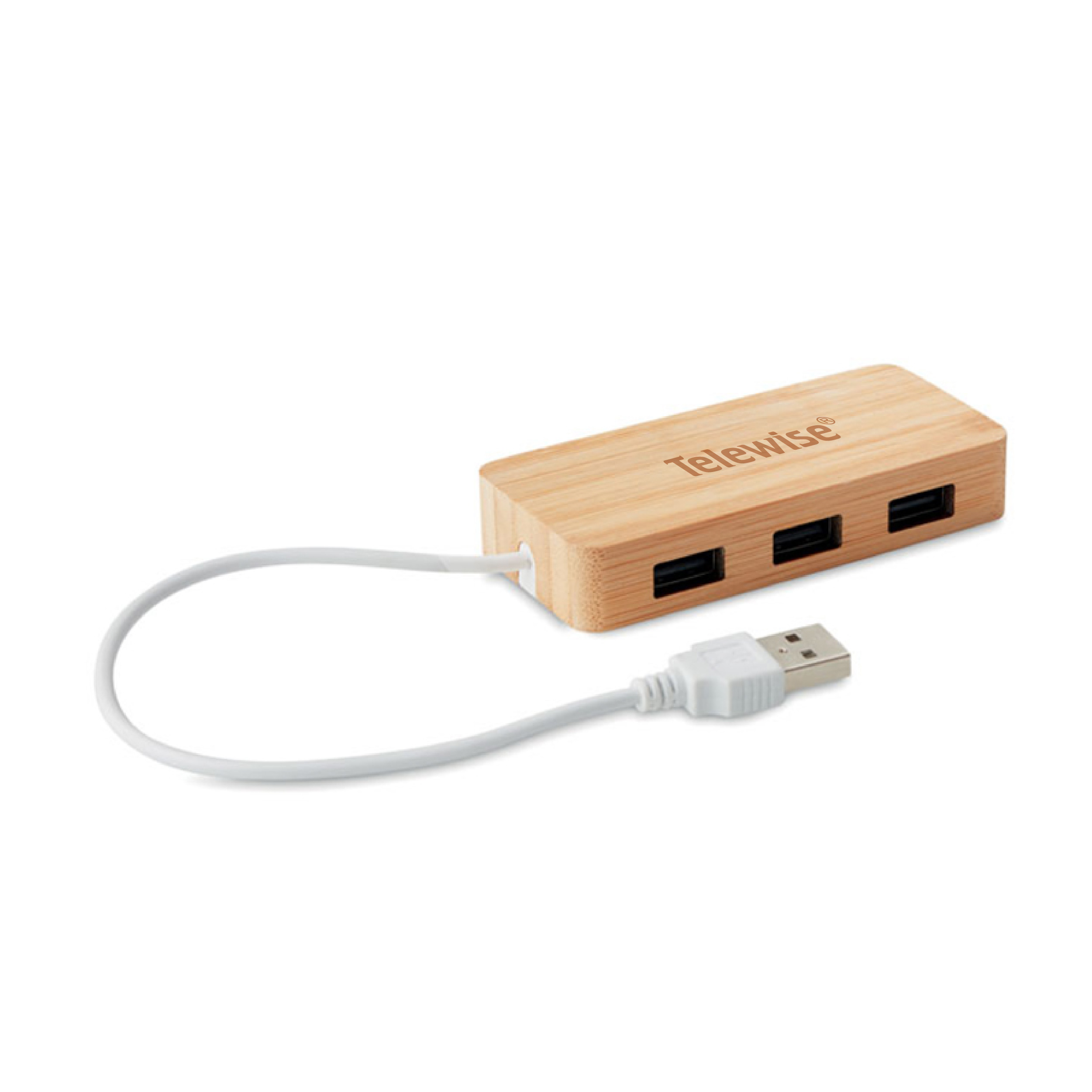 Bamboo USB Hub