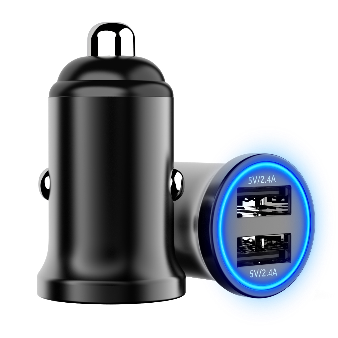 24W Dual Ports Smart Car Charger