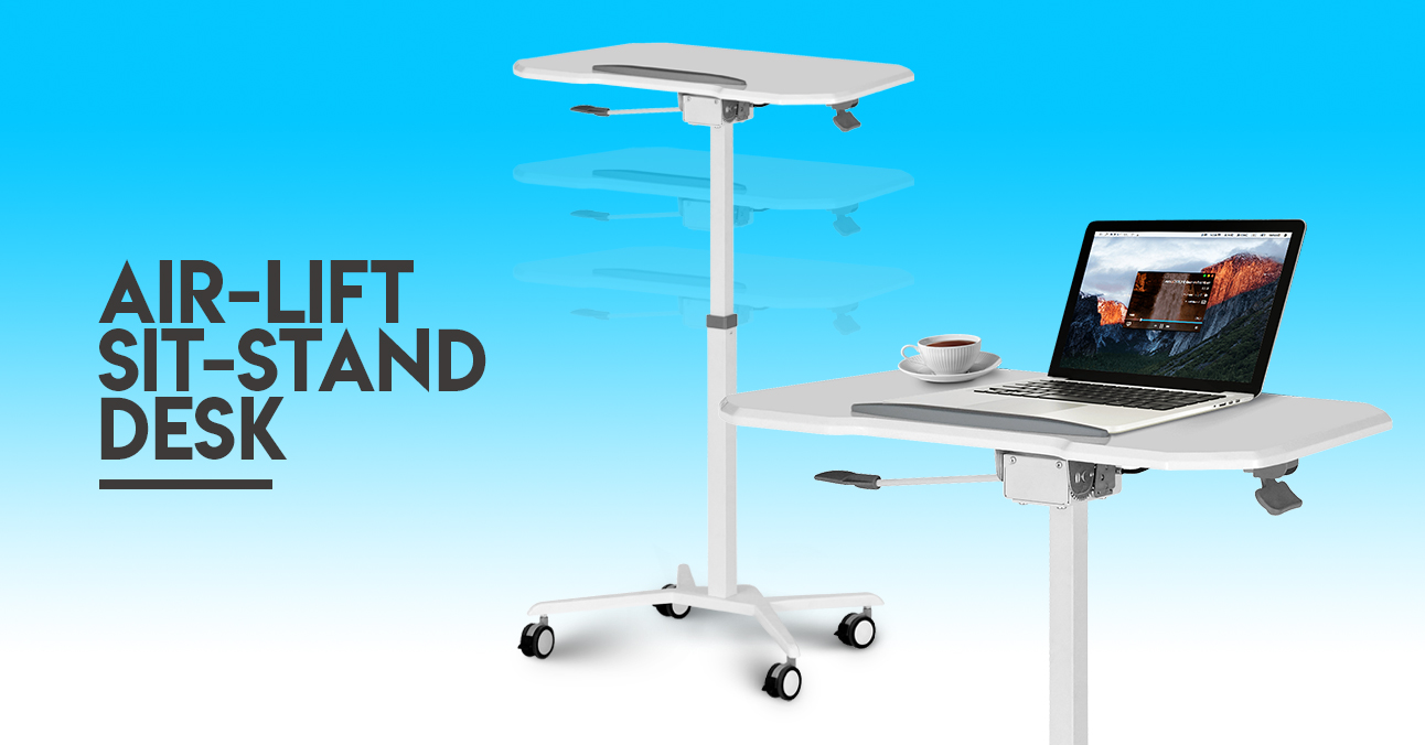 Air-Lift Sit-Stand Desk