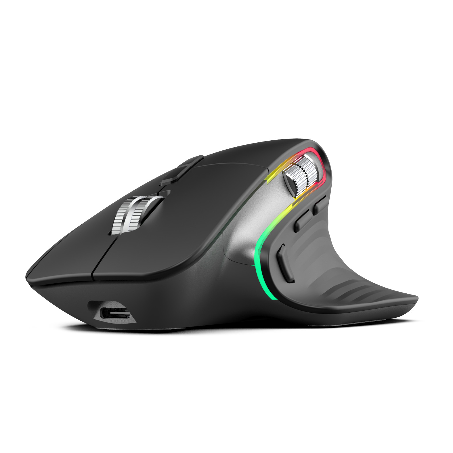 Ergonormic Wireless RGB Mouse