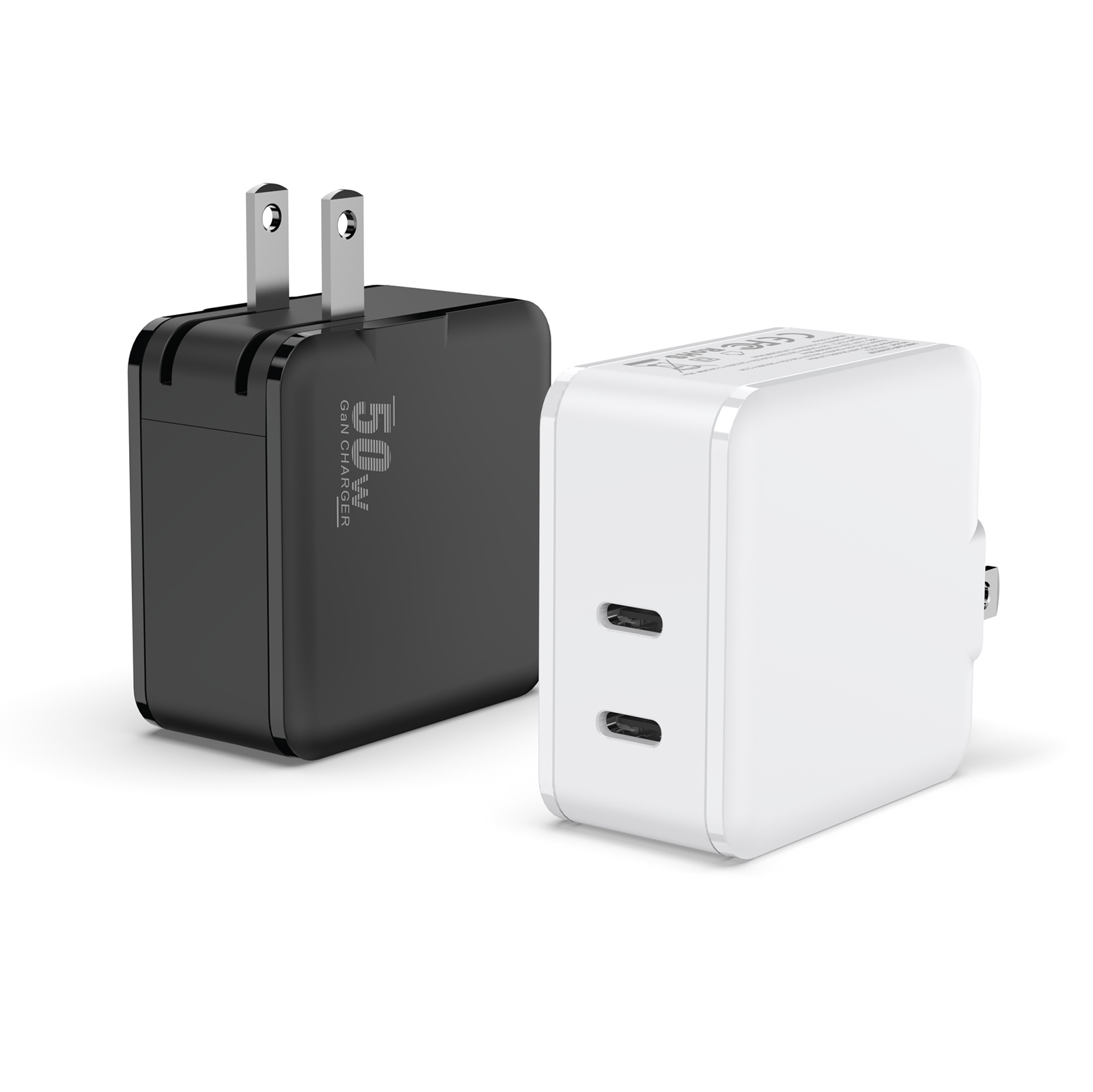 50W 2C Gan Wall Charger