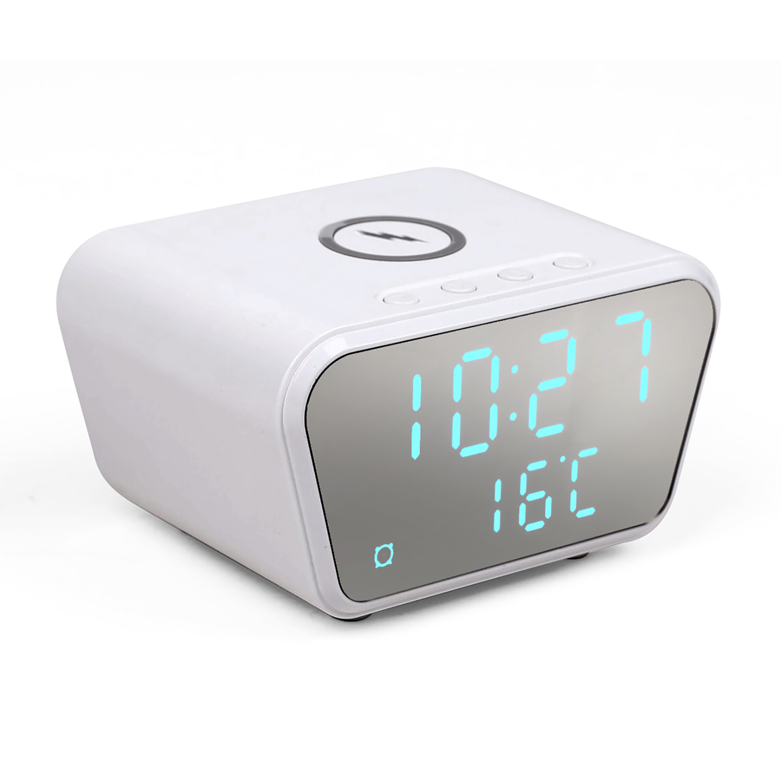 Wireless Charger Alarm Clock 