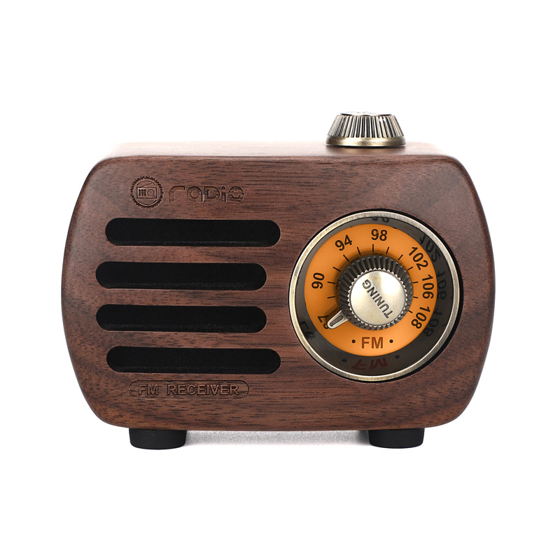 Retro Bluetooth Speaker With FM Radio