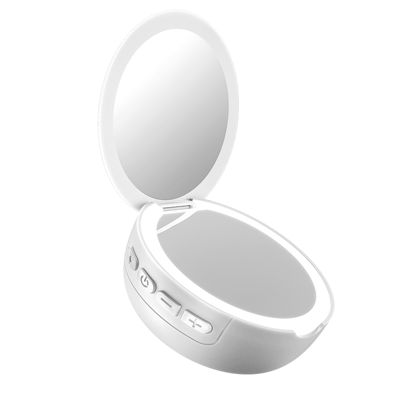 2 In 1 Portable Make-up Mirror Bluetooth Speaker