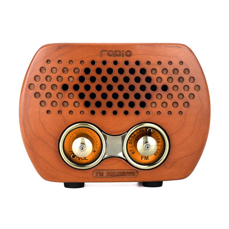 Retro Bluetooth Speaker With FM Radio