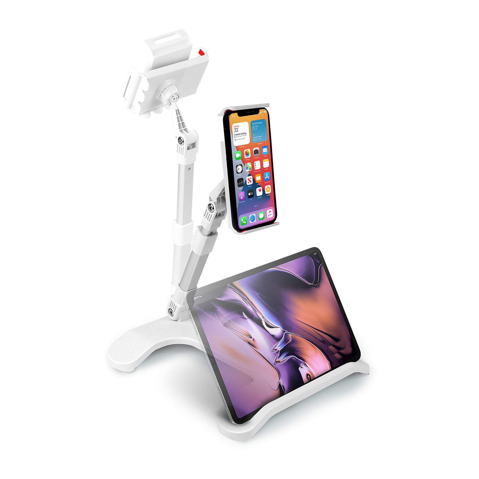 2 In 1 Foldable Pad & Phone Stand