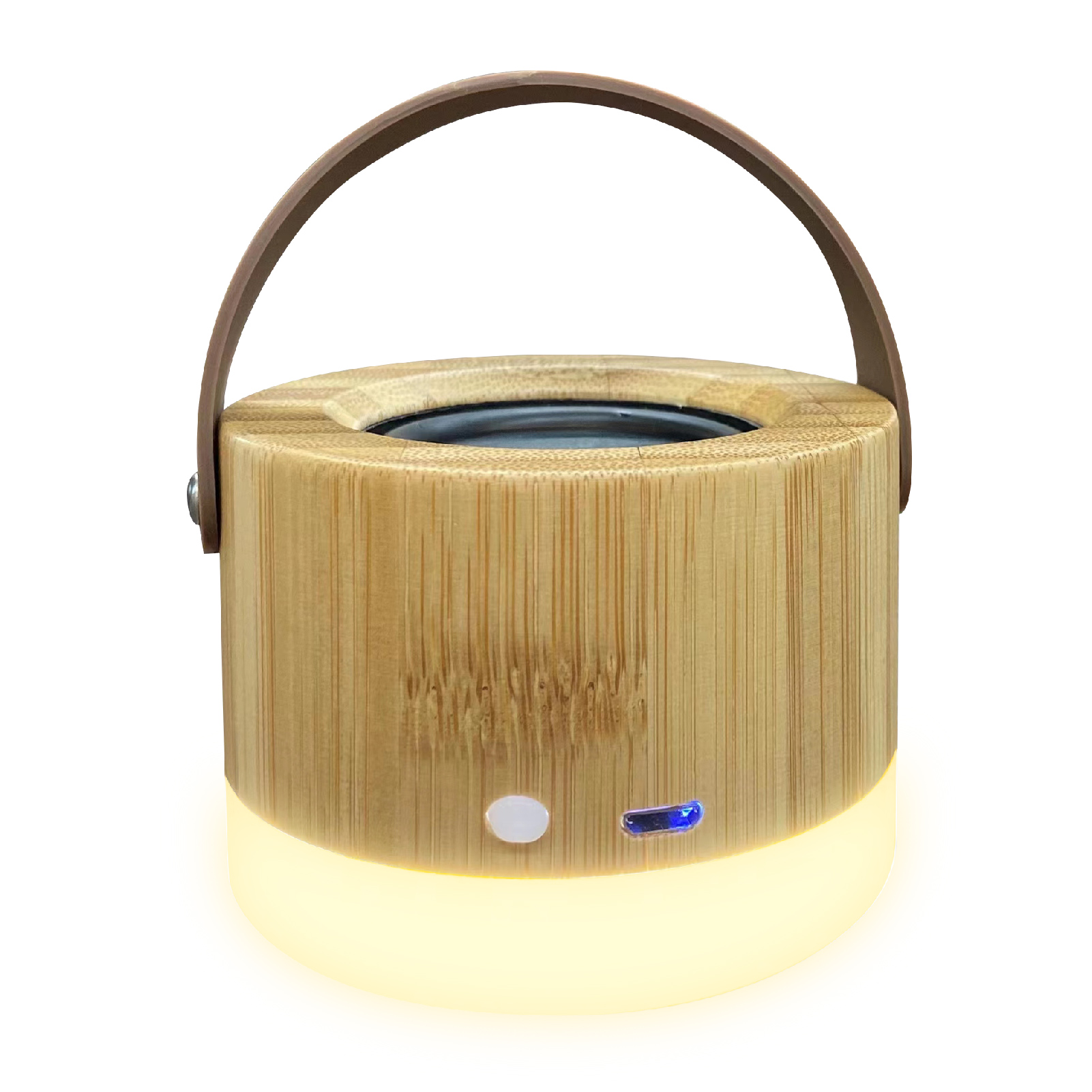 Bamboo Bluetooth Speaker Night Light