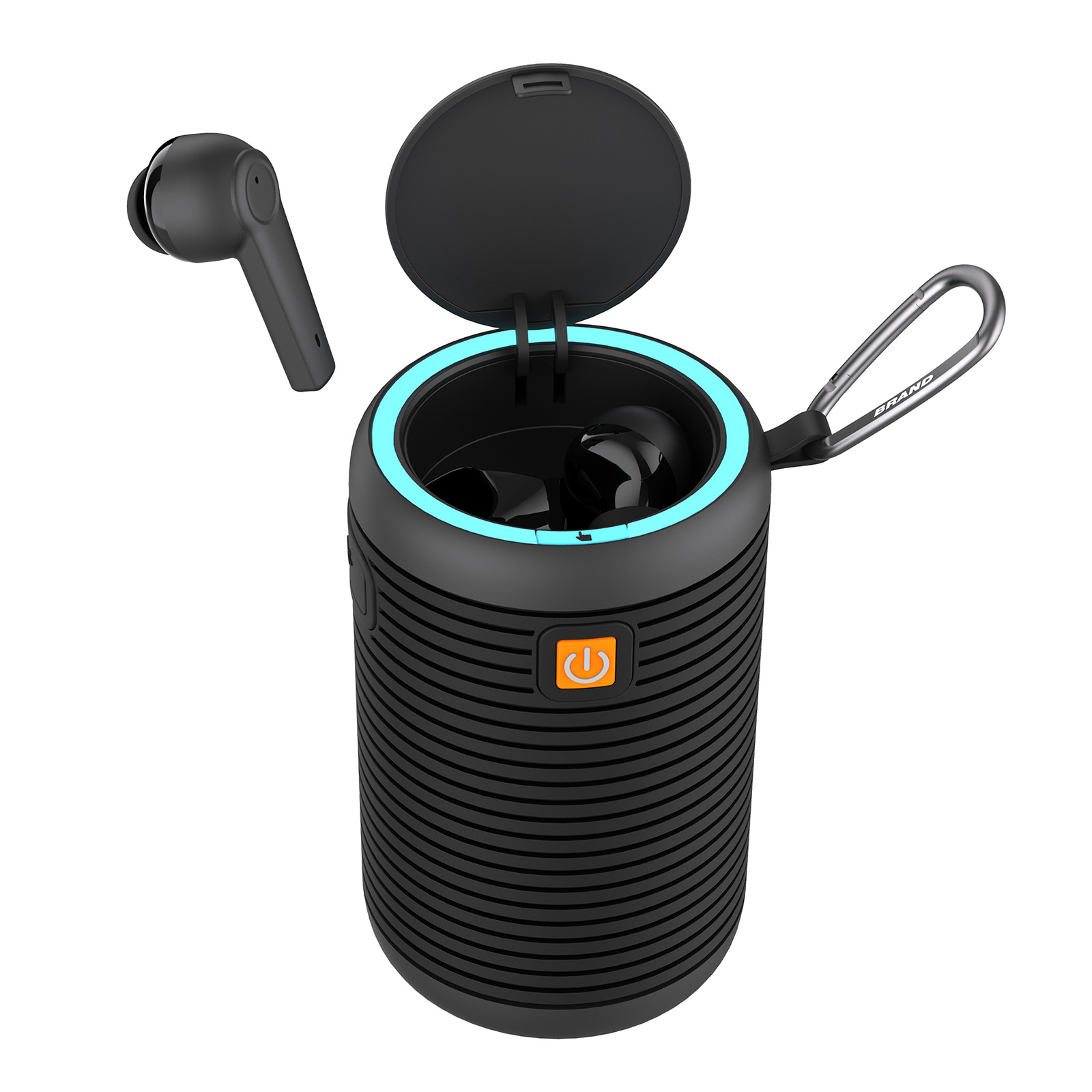 2 In 1 Wireless Earphone & Portable Bluetooth Speaker