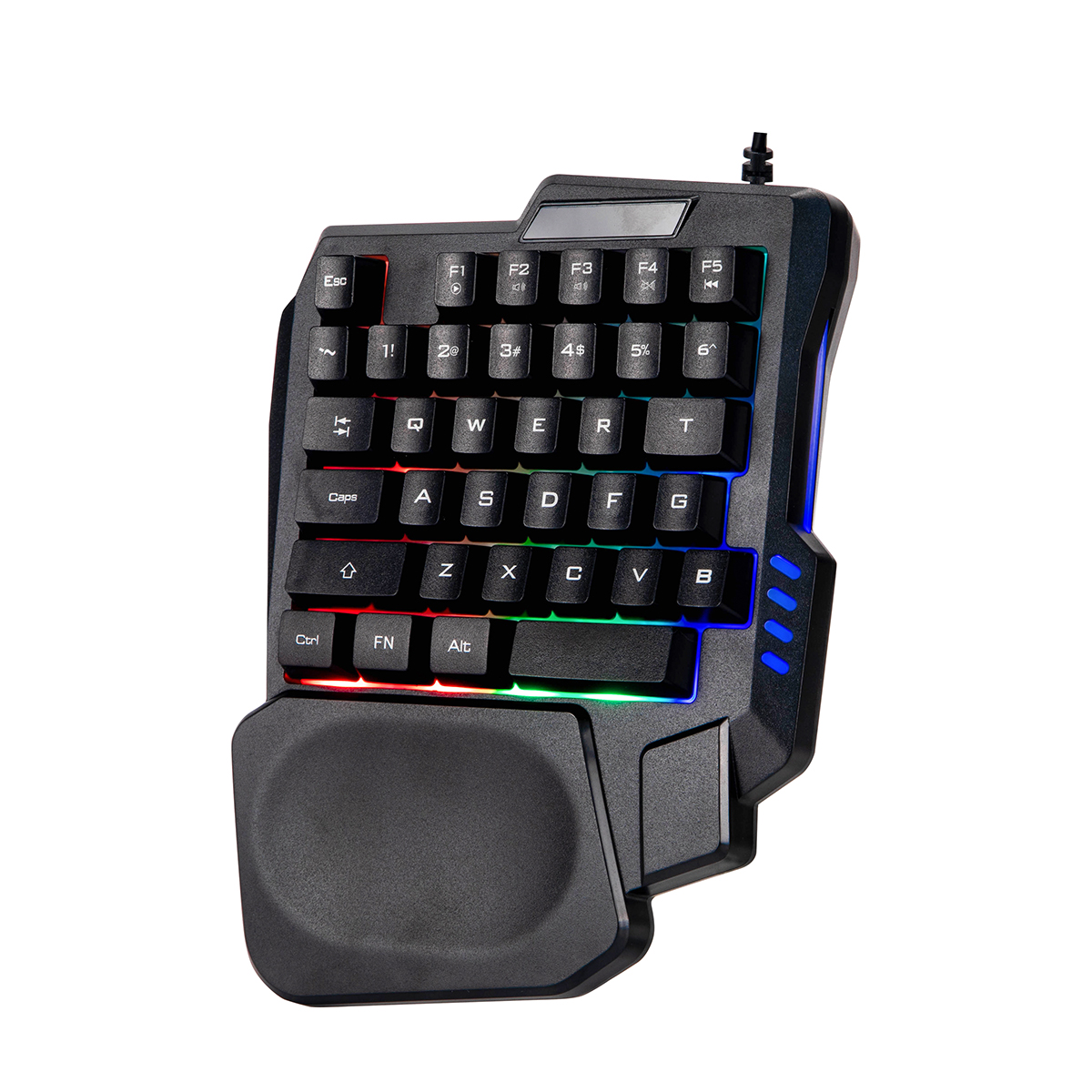 One-Handed Wired Gaming Keyboard with Backlight