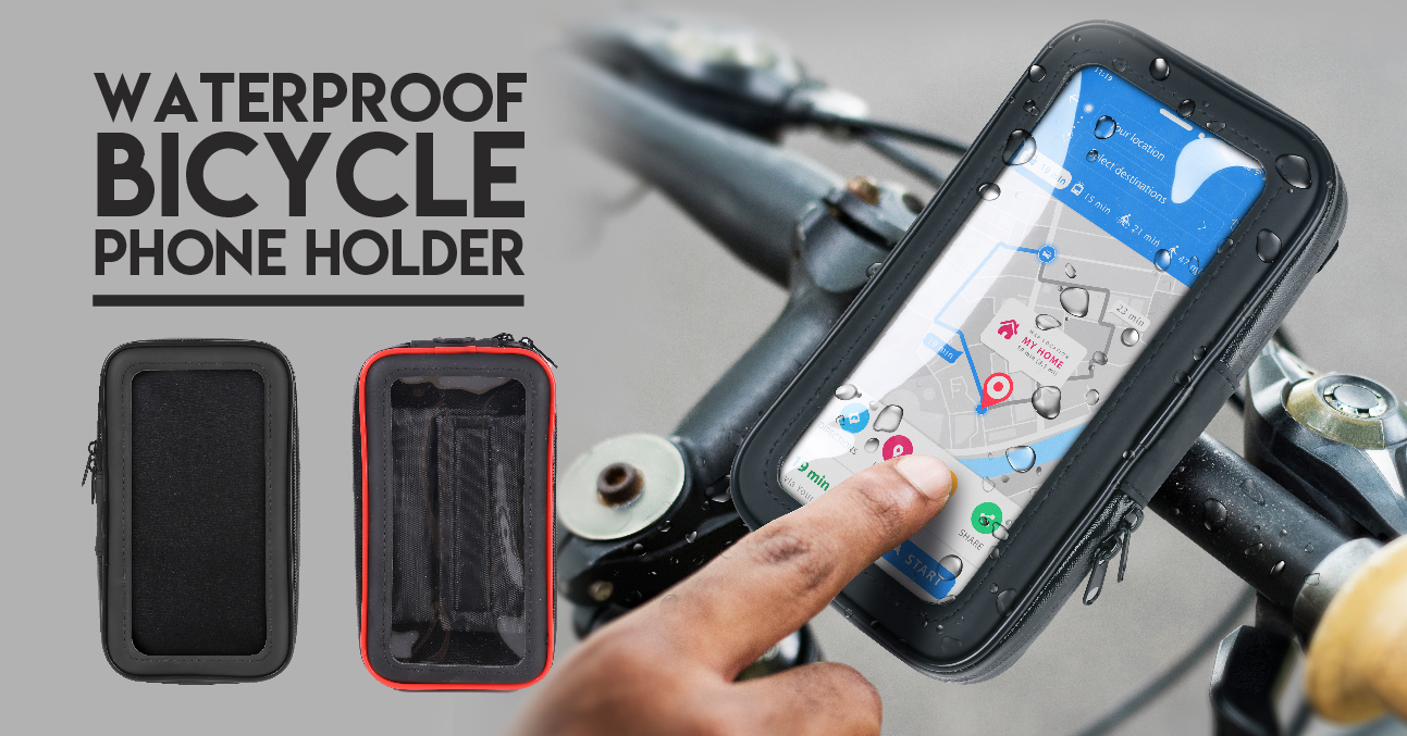 Waterproof Bicycle Phone Holder Bag