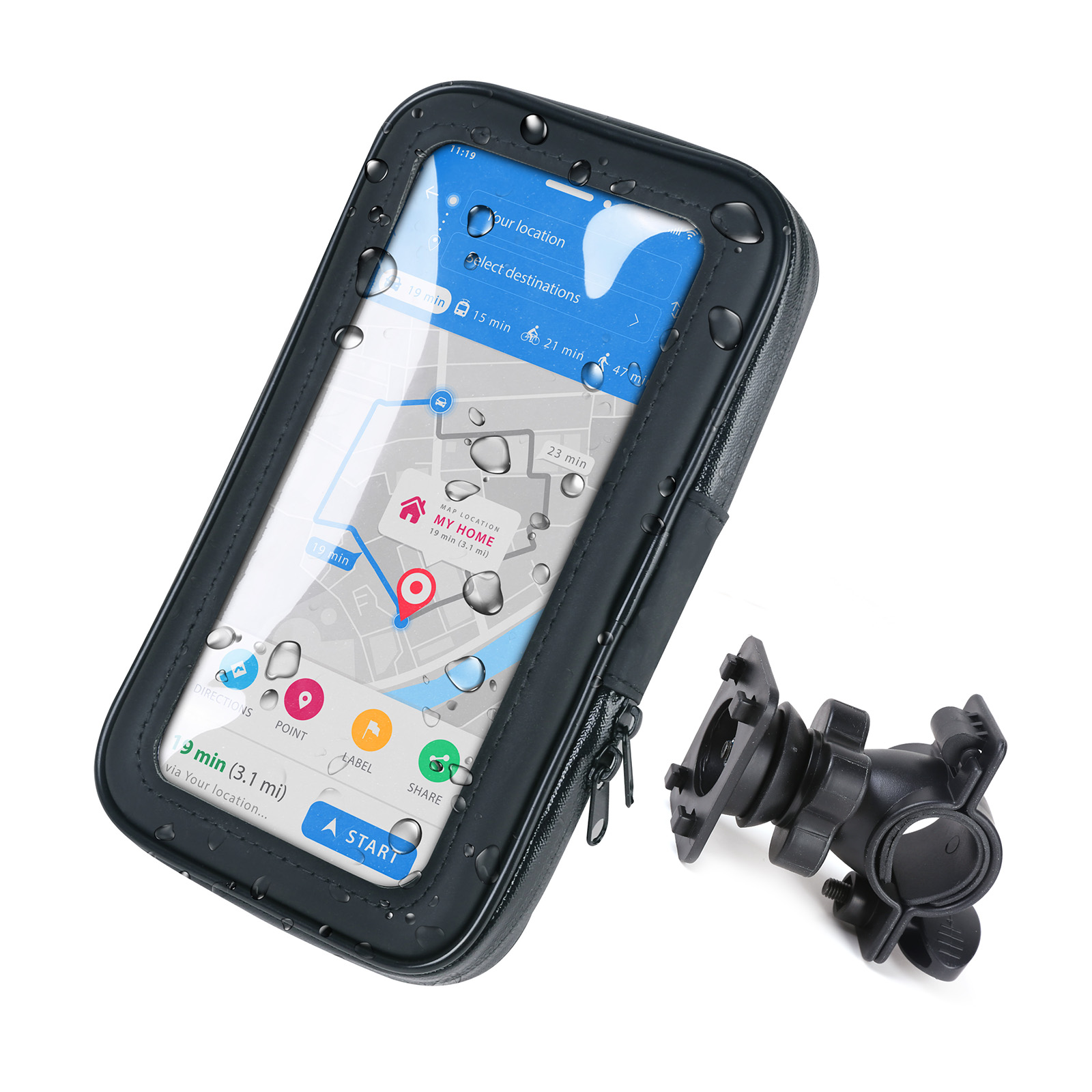 Waterproof Bicycle Phone Holder Bag