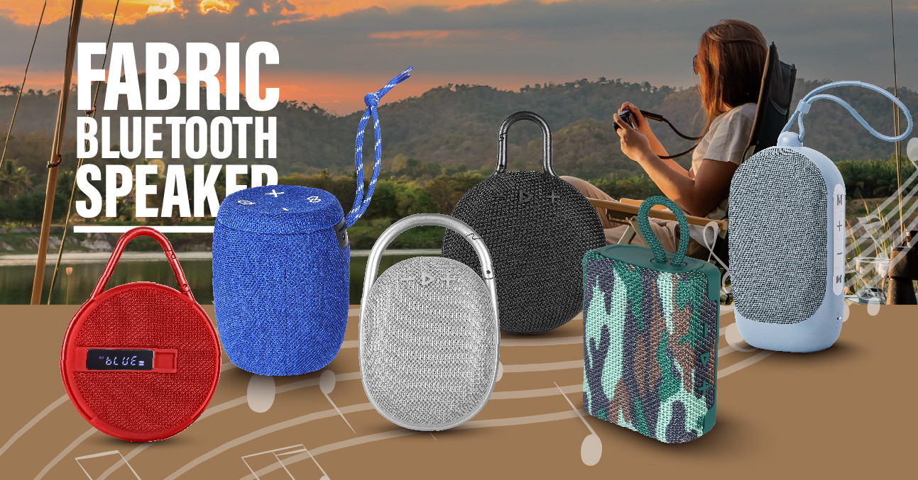 Handle Fabric Bluetooth Speaker