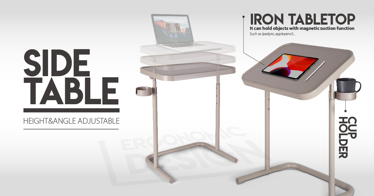 Iron Side Table 