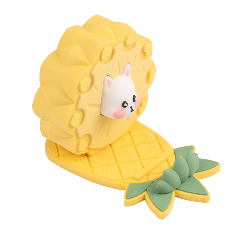 Cartoon Ananas Cat Phone Stand