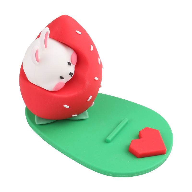 Cartoon Berry Bunny Phone Stand