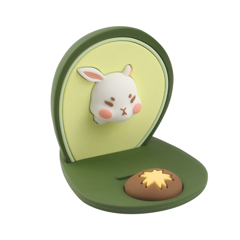 Cartoon Avocado Bunny Phone Stand