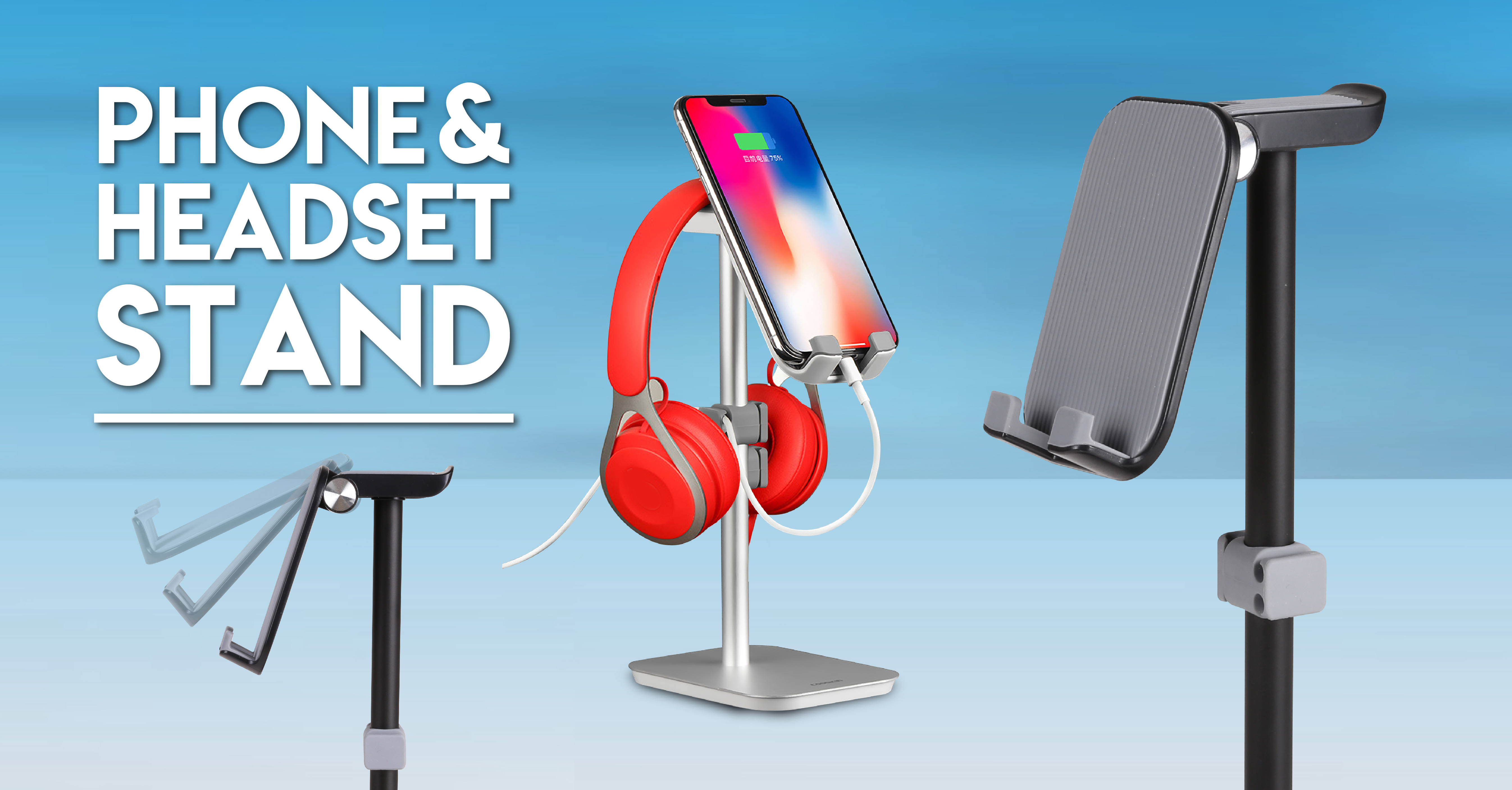 Phone Stand & Headset Stand