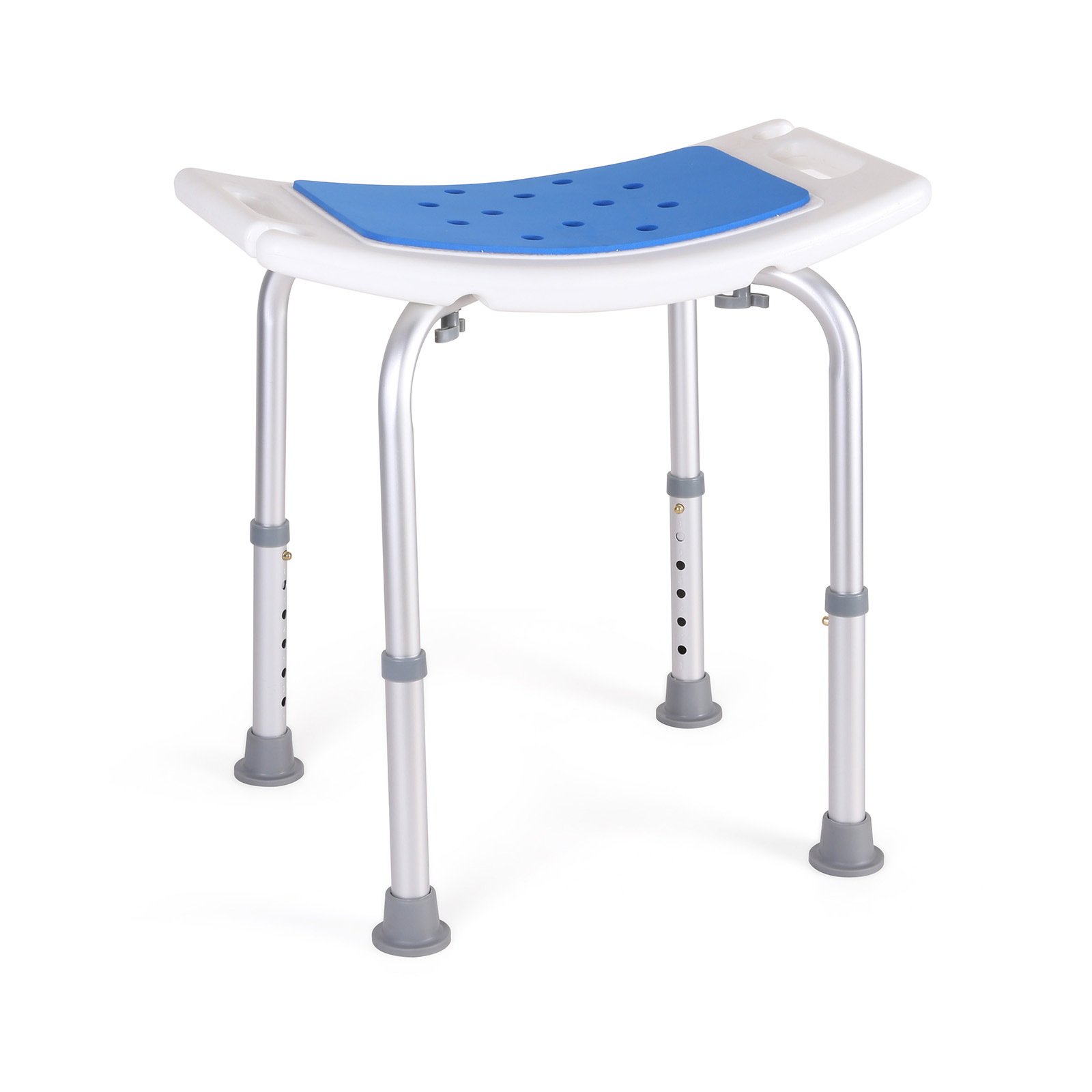 Shower Stool with Adjustable Height