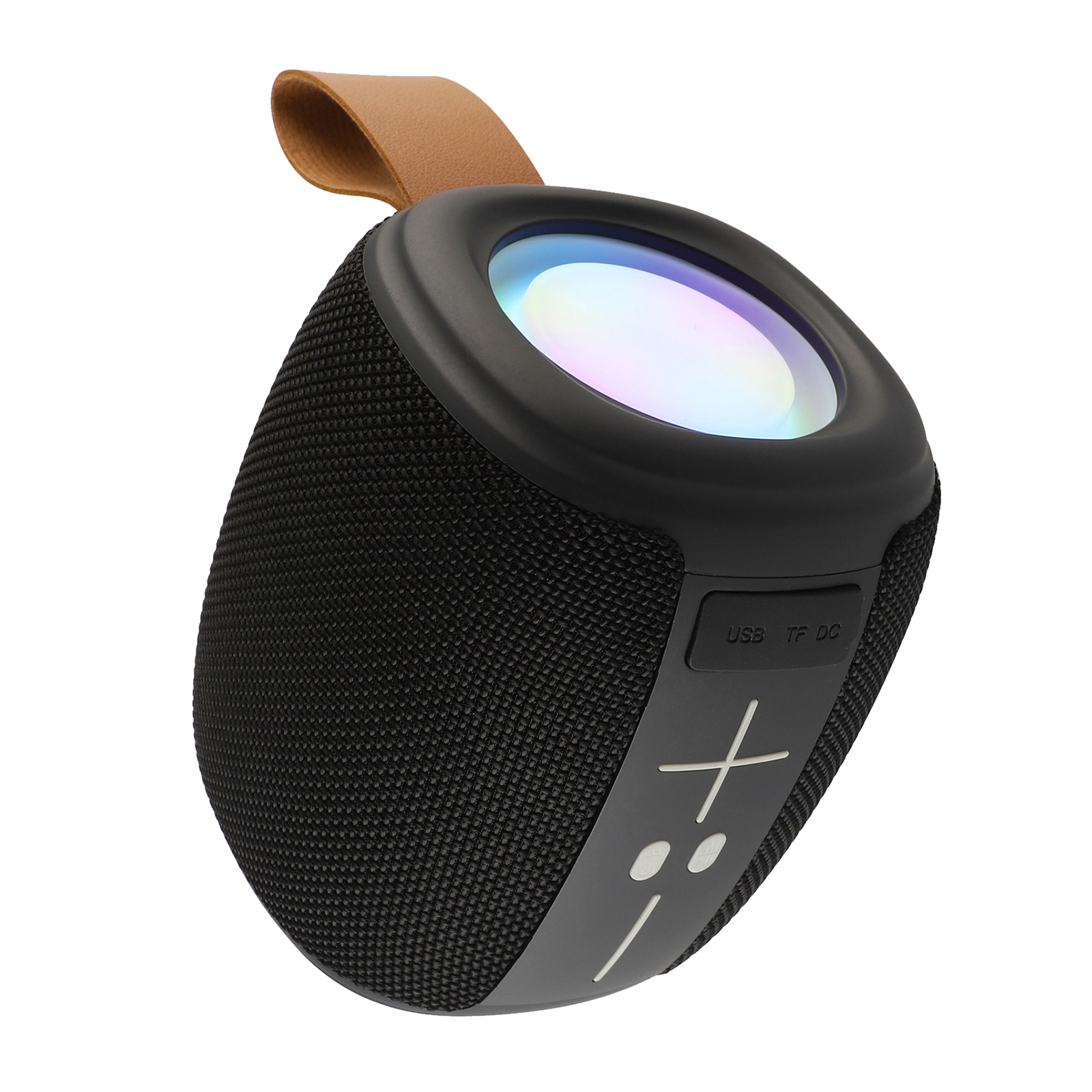 Handle LED Light Fabric Bluetooth Speaker