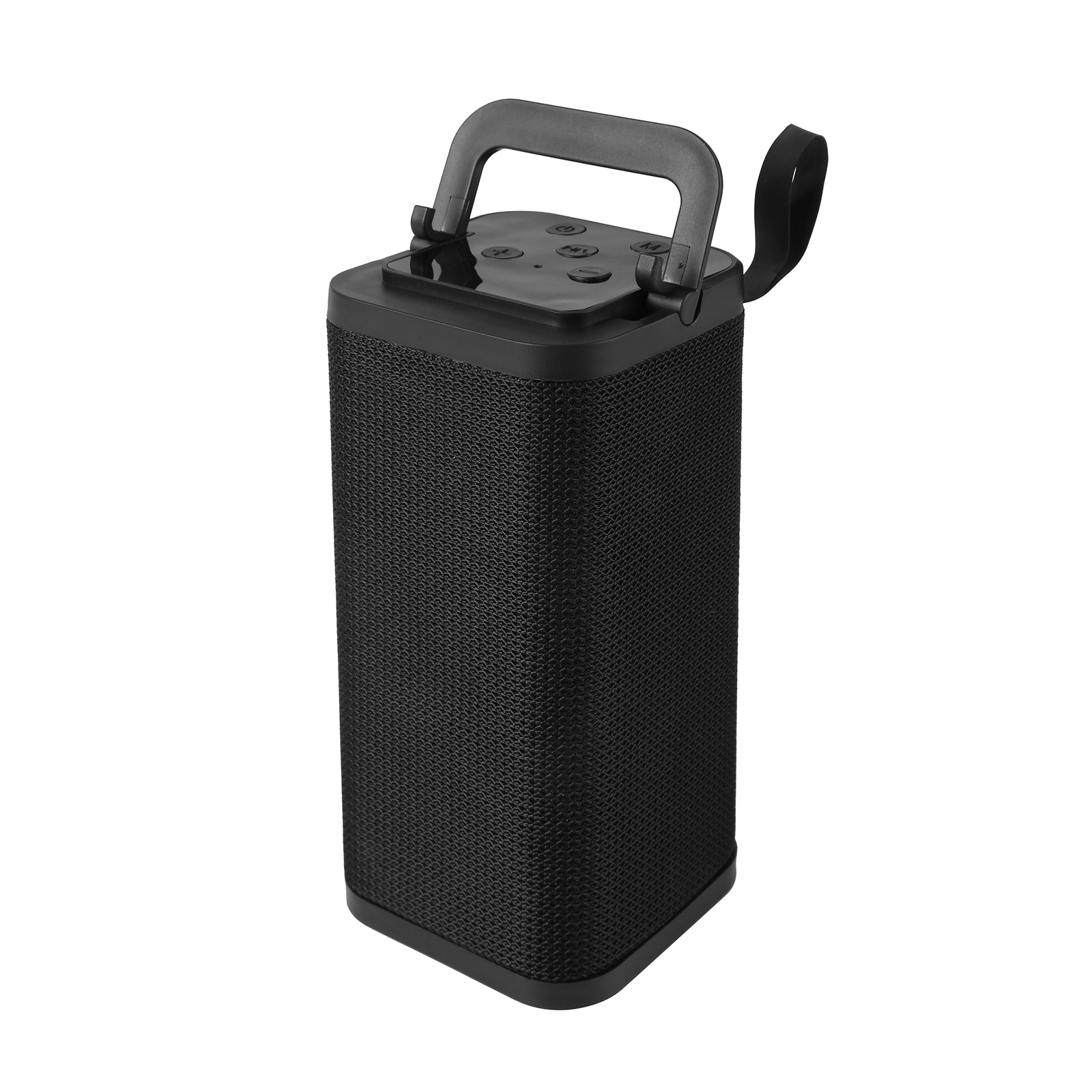 Portable Handle Fabric Bluetooth Speaker with Phone Stand