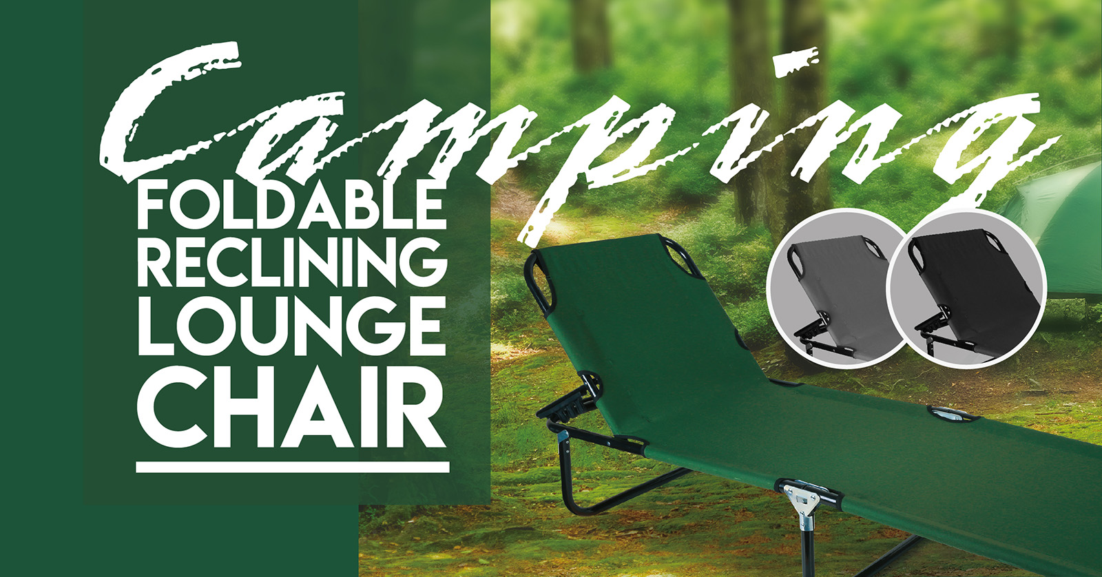 Folding Reclining Lounge Chair