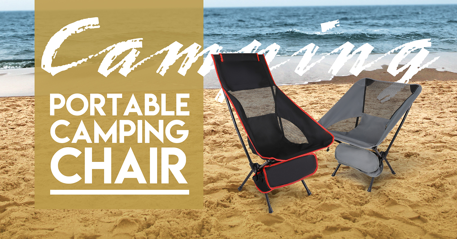 Portable Camping Mesh Chair