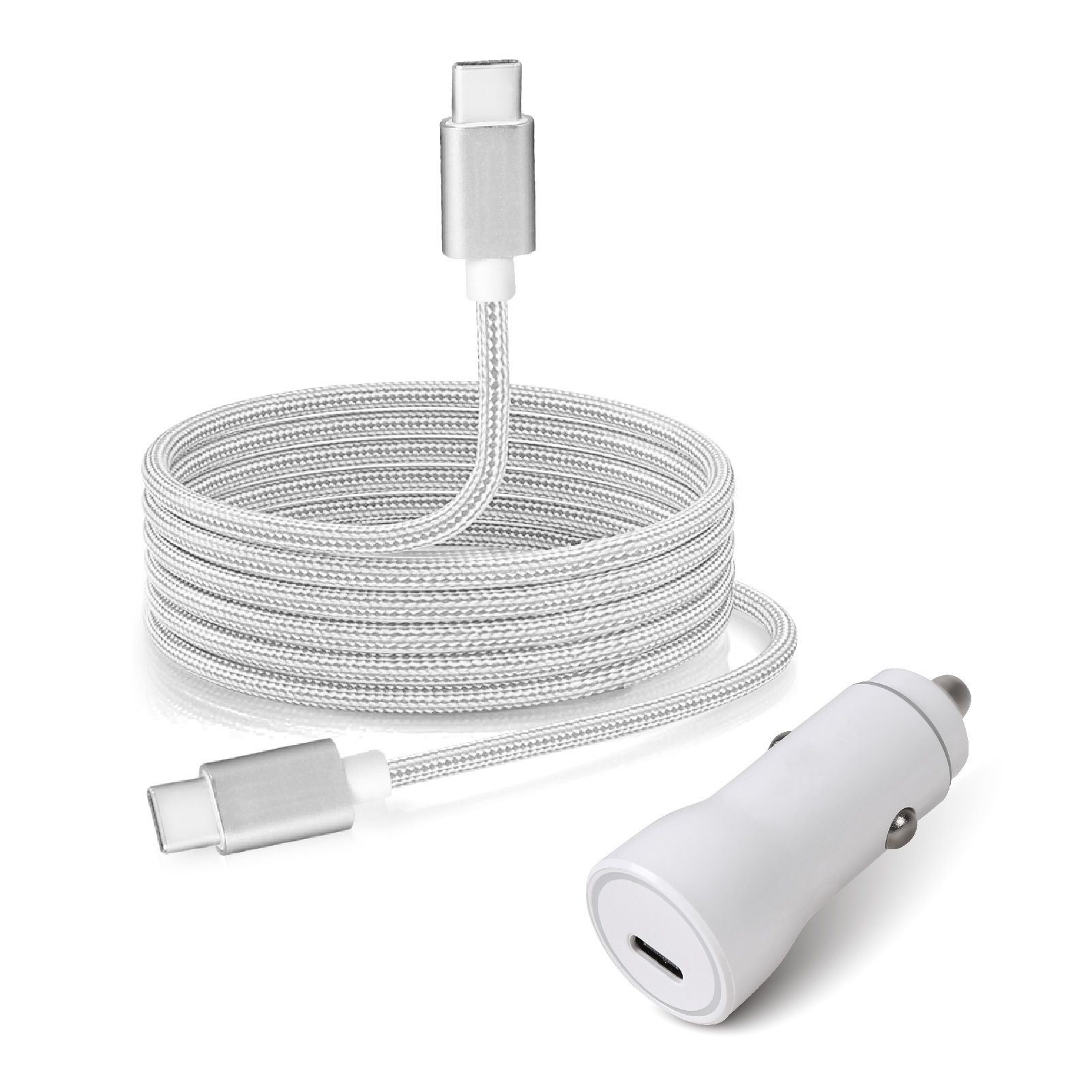 Type-C Cable & Car Charger Combo