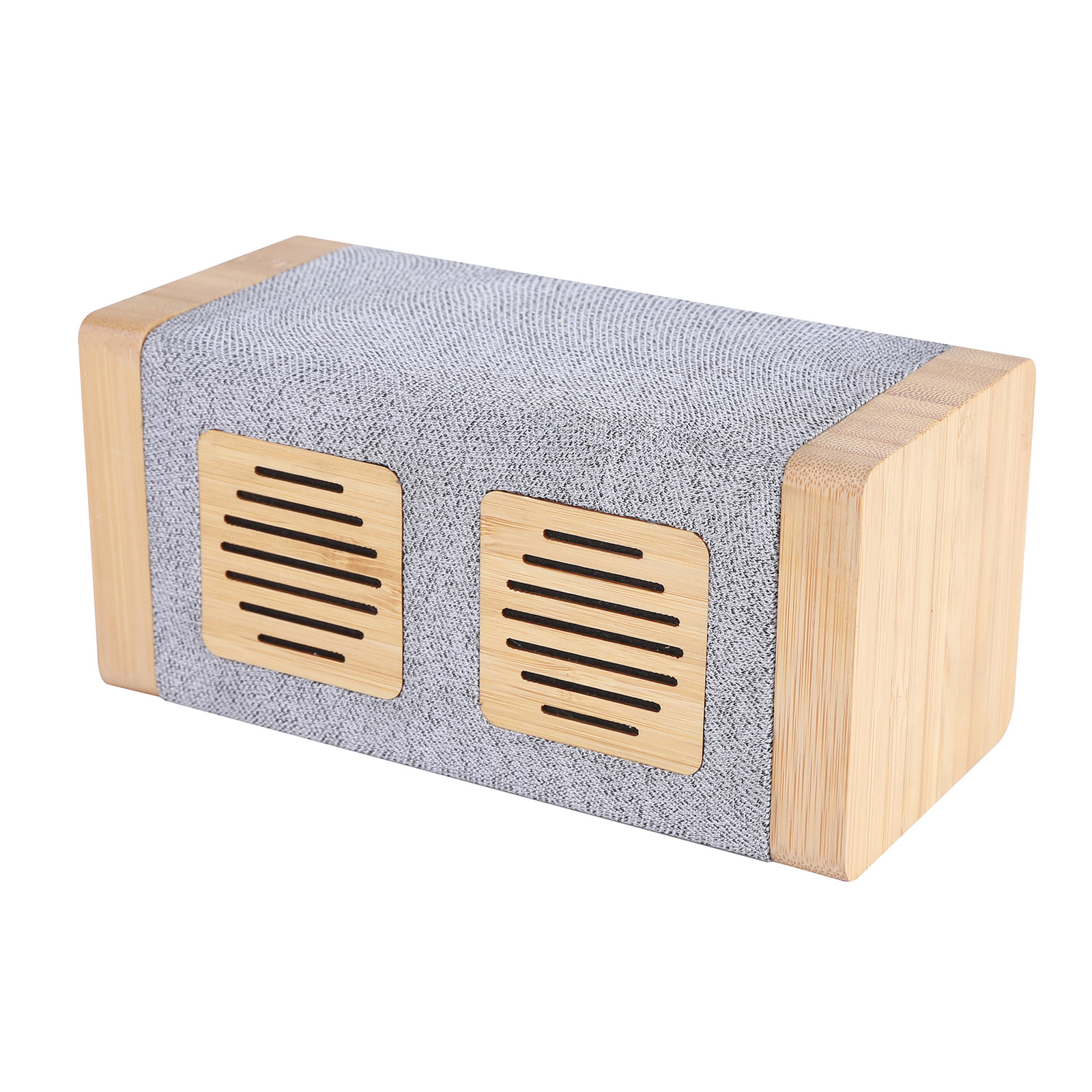 Bamboo & Fabric Bluetooth Speaker