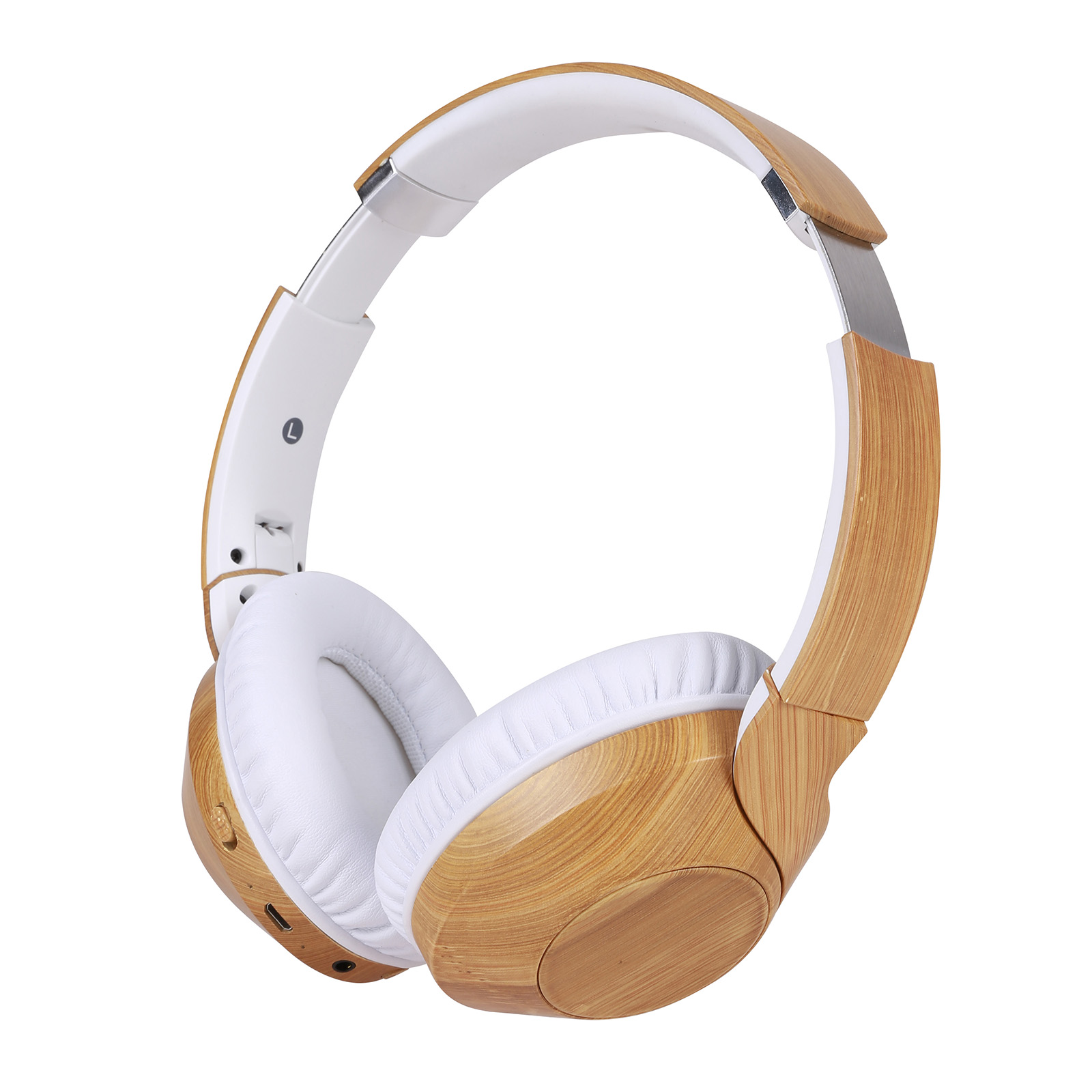 Bamboo Grain Bluetooth Headset