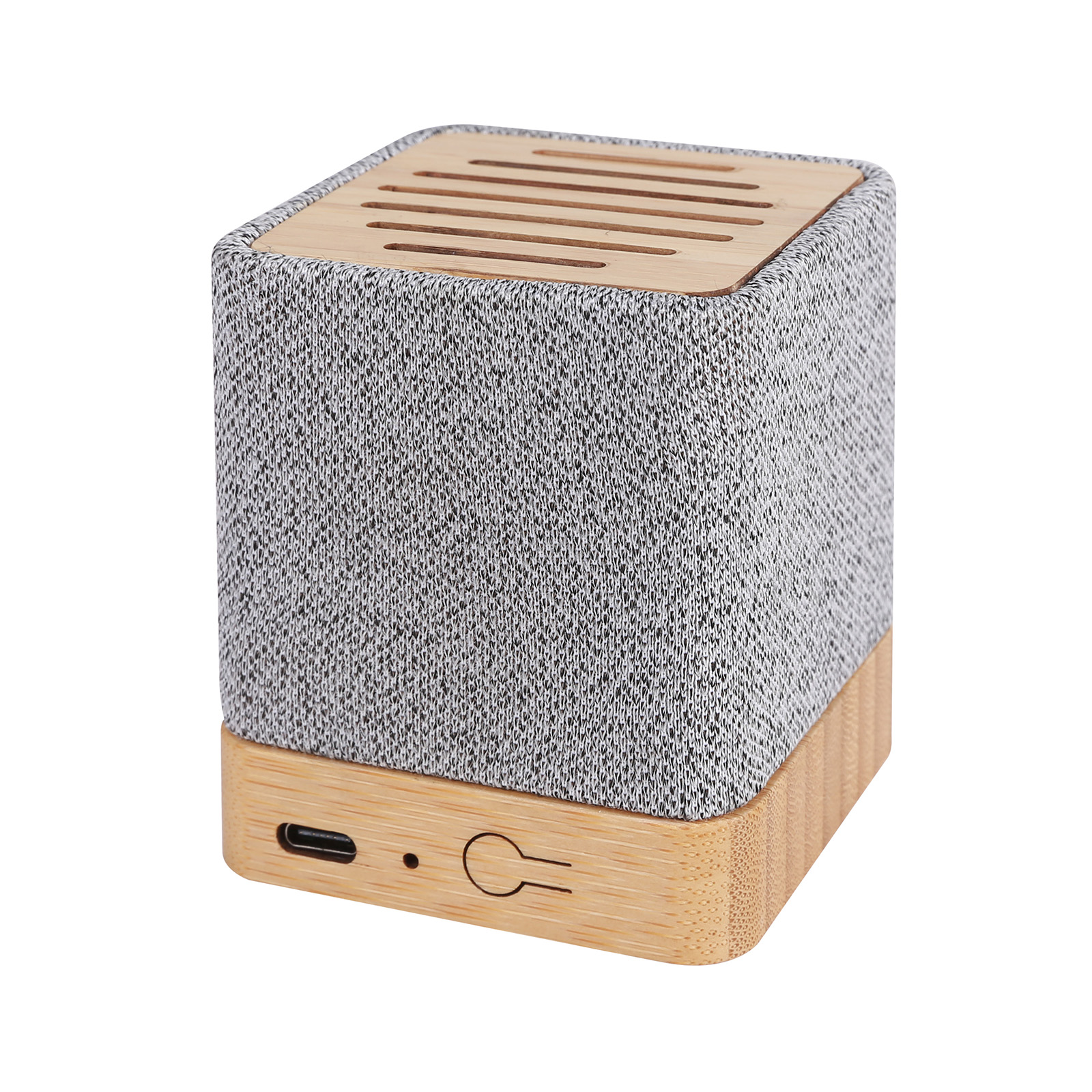 Bamboo & Fabric Bluetooth Speaker