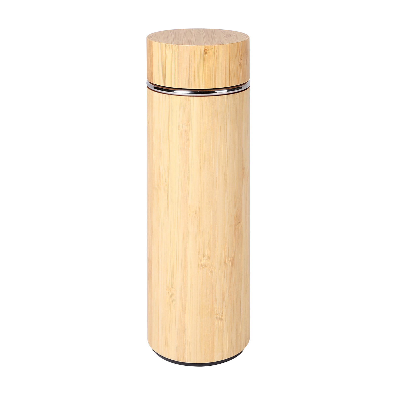 Bamboo Vacuum Cup with Removeable Strainer