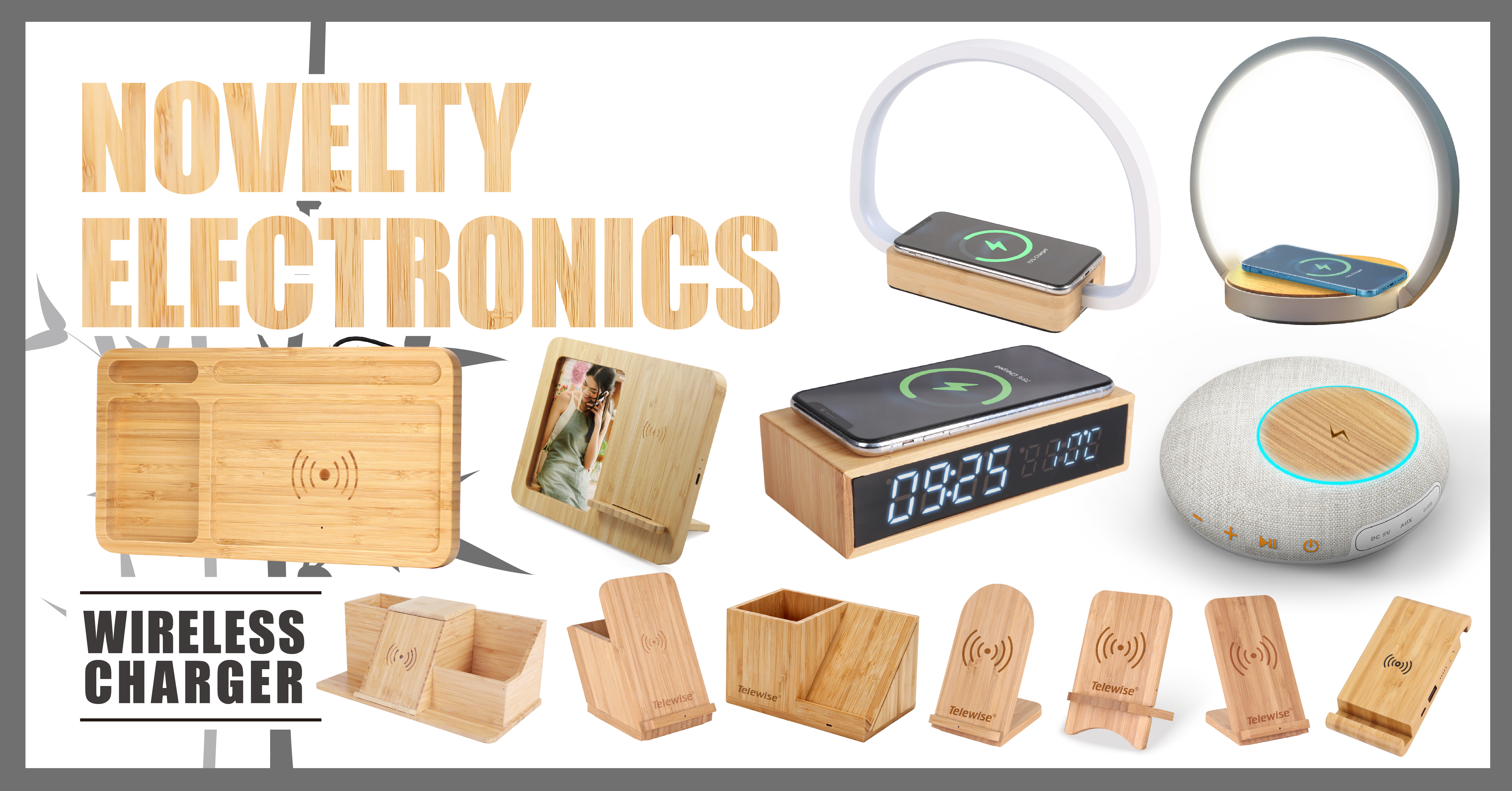 Bamboo Wireless Charger