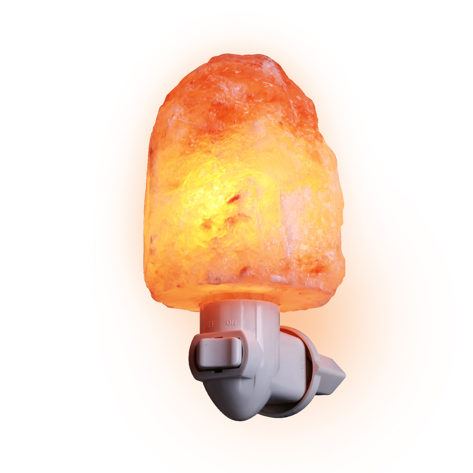 Salt Wall Plug Lamp