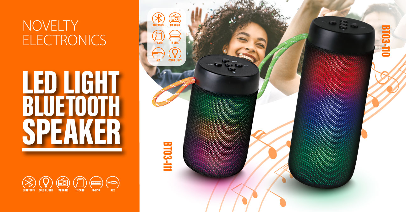 LED Light Bluetooth Speaker