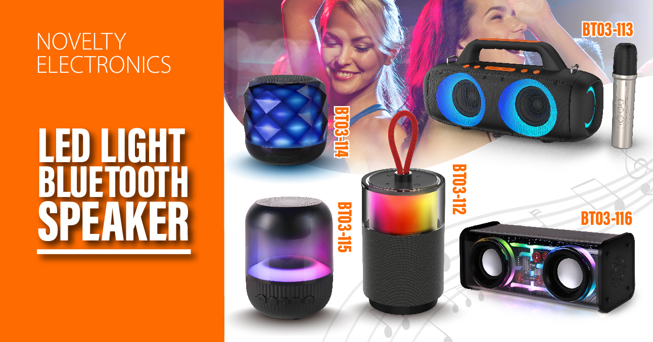 LED Light Bluetooth Speaker