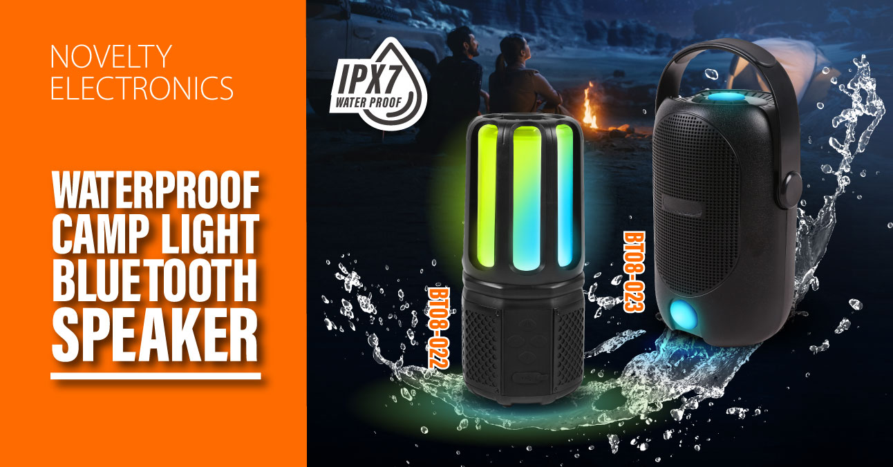 Waterproof Camp Light Bluetooth Speaker