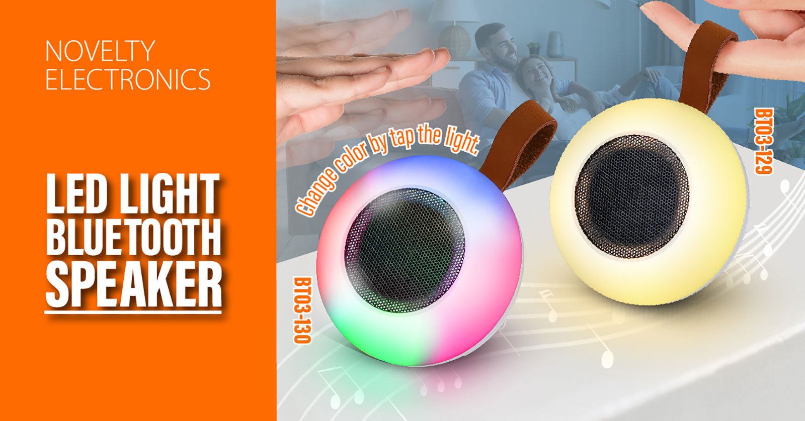 LED Light Bluetooth Speaker