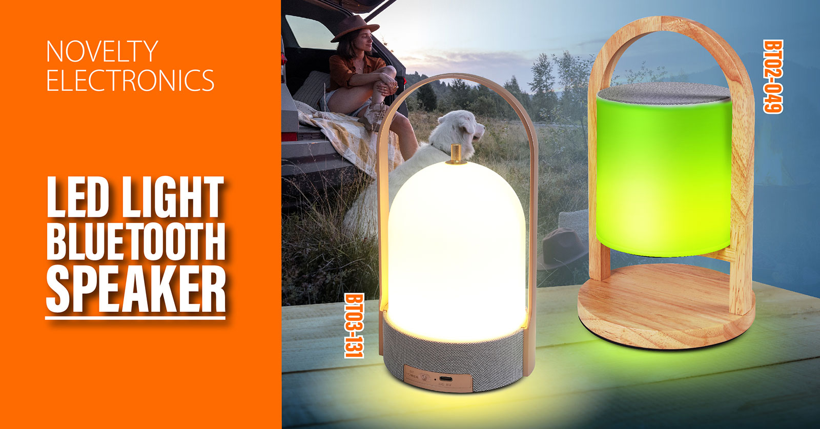 LED Lamp Bluetooth Speaker