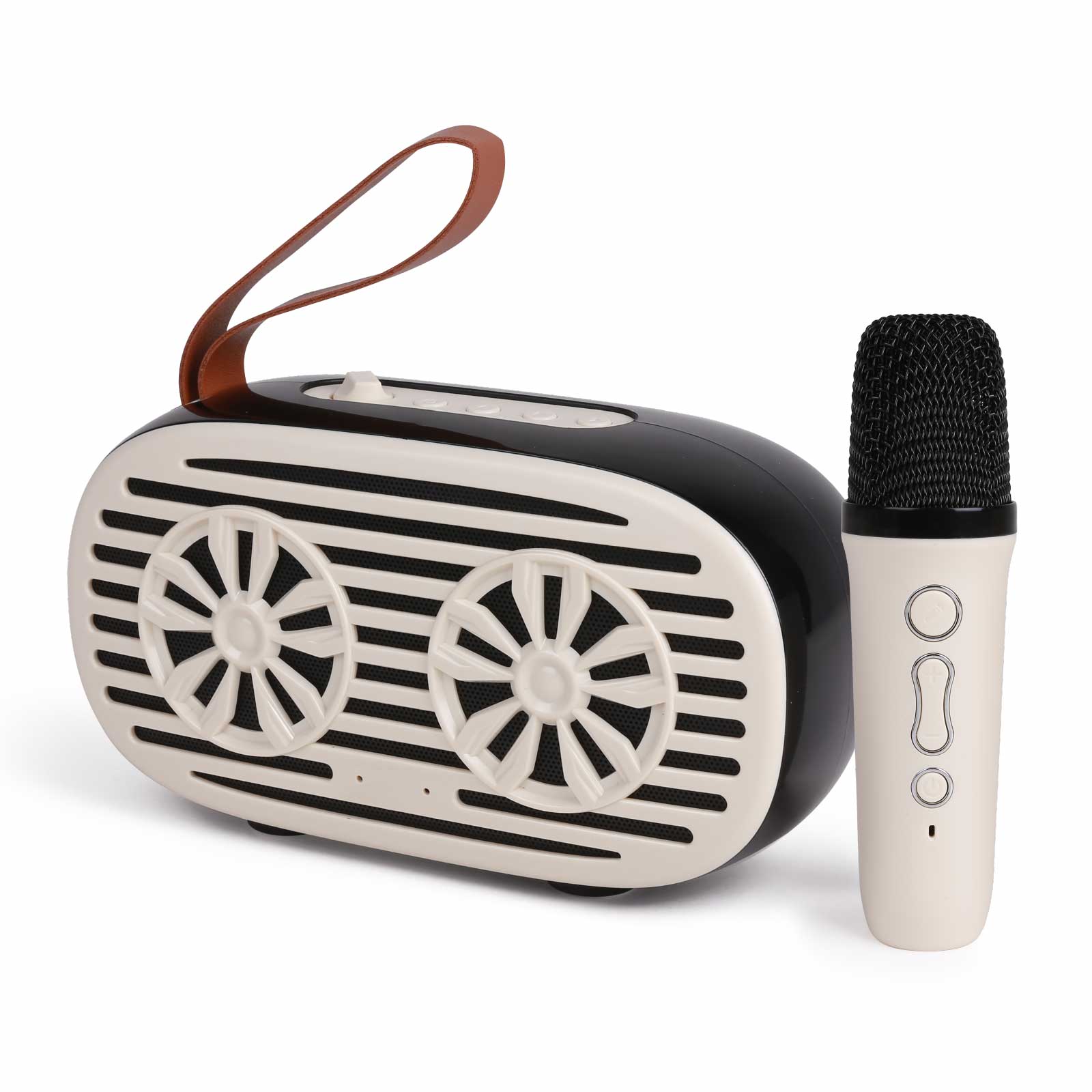 Portable Karaoke Bluetooth Speaker with Wireless Microphone