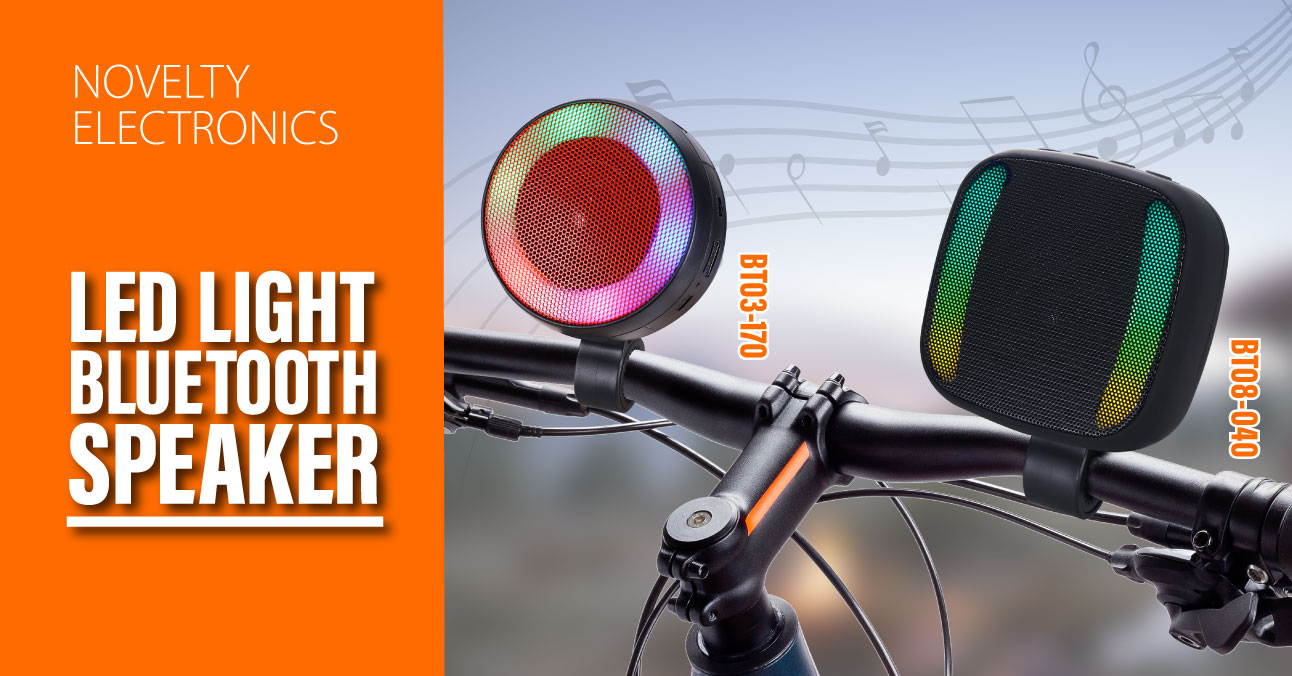 Bicycle Portable Led Light Bluetooth Speaker 