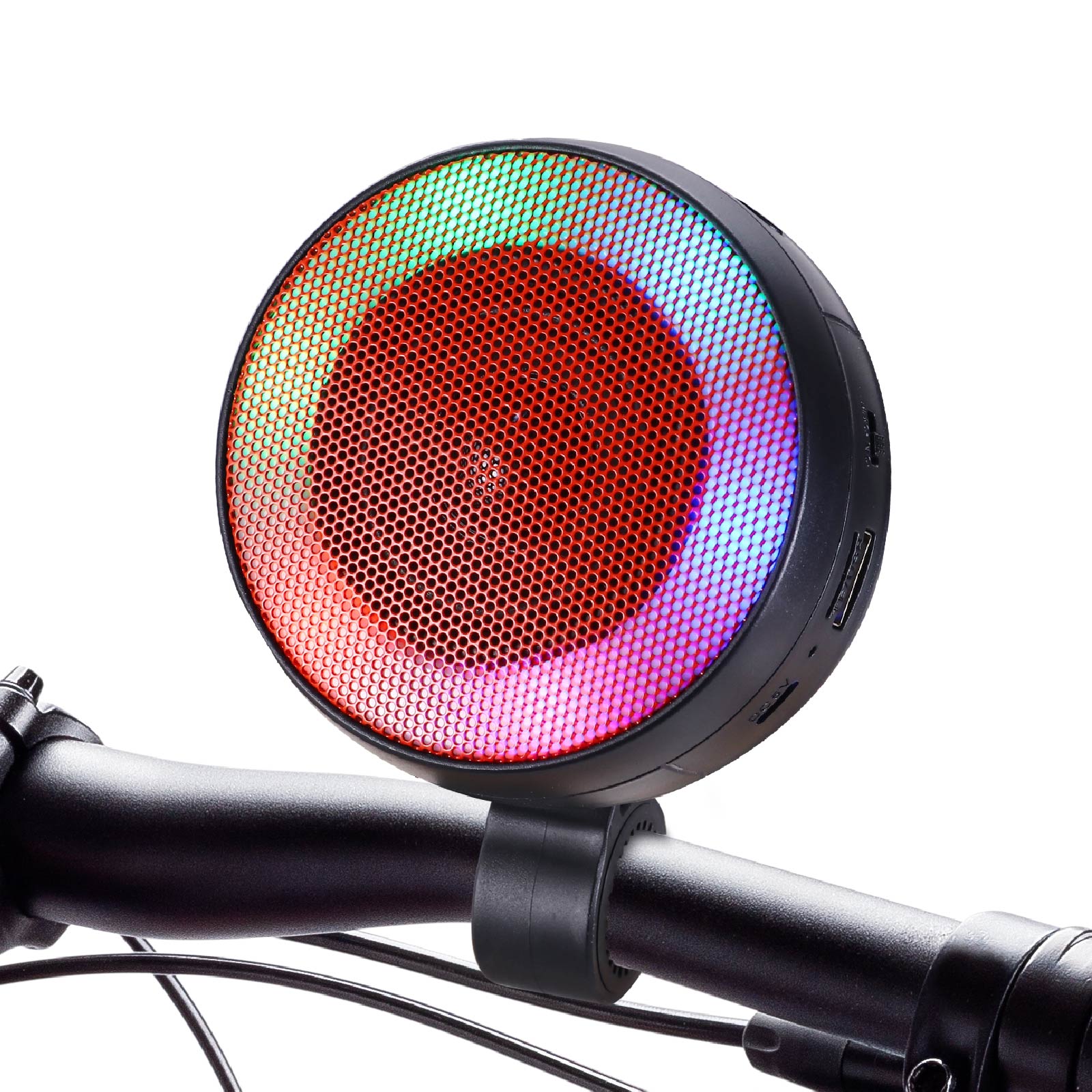 Bicycle Portable  Led Light Bluetooth Speaker 