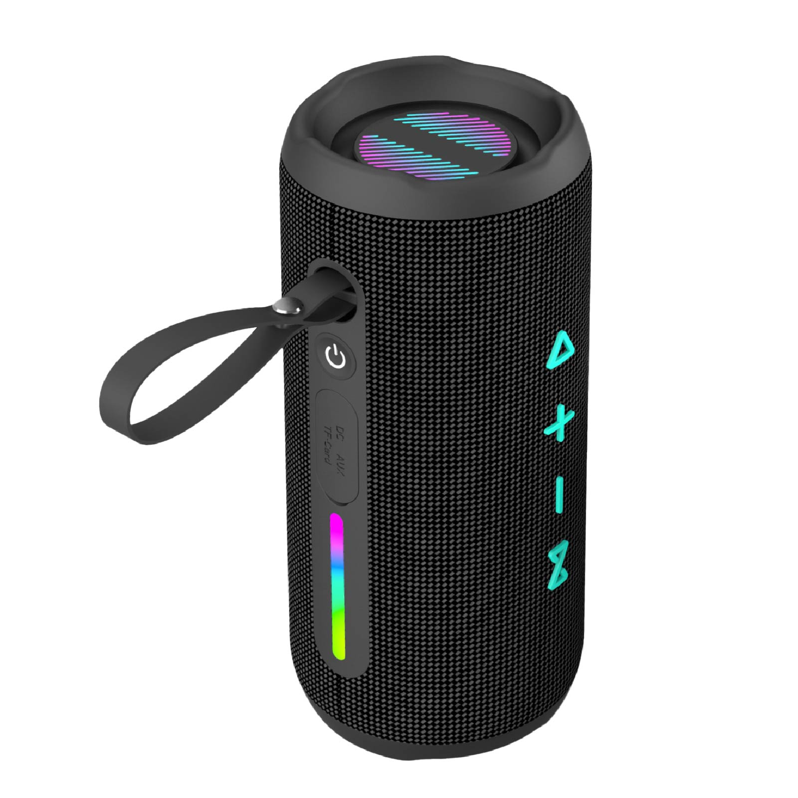 Portable IPX67 Waterproof Led Light Bluetooth Speaker 